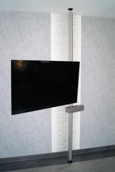 TV-Boden-Decken-Stange