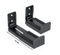 Preview: 2 x Soundbar Halterung für Soundbar/Boden-Decken-Stangen/TV Säulen