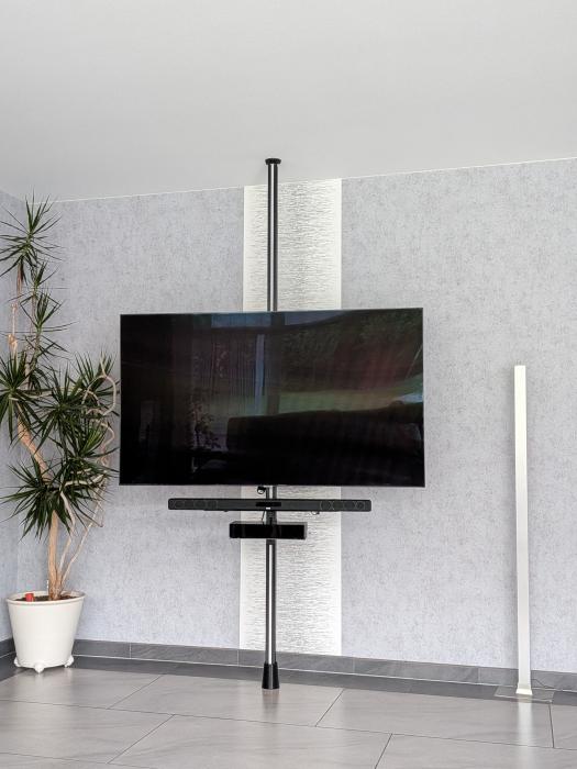 Möbel Fußabdeckung Manschette Boden-Decken-Stange